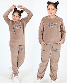 Kadife eşofman takım